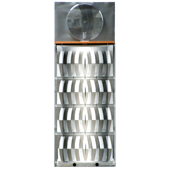 3D-Luftbefeuchter - Komplettgerät Metall mit Dekorfolie metall