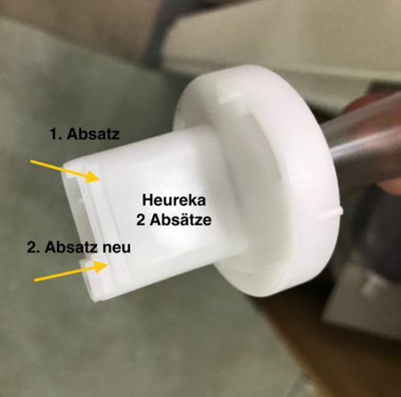Verschluss zu 3D-Befeuchter, Heureka